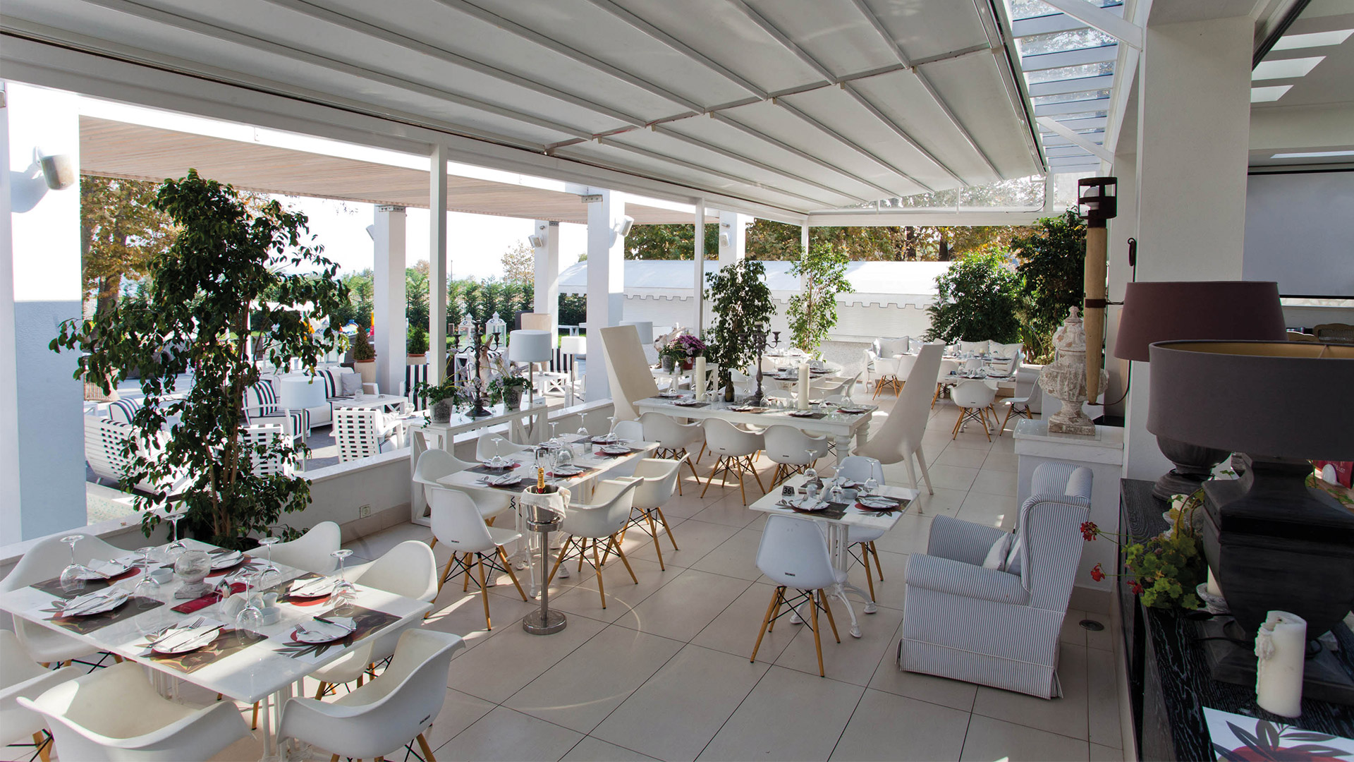 Restaurant and bar