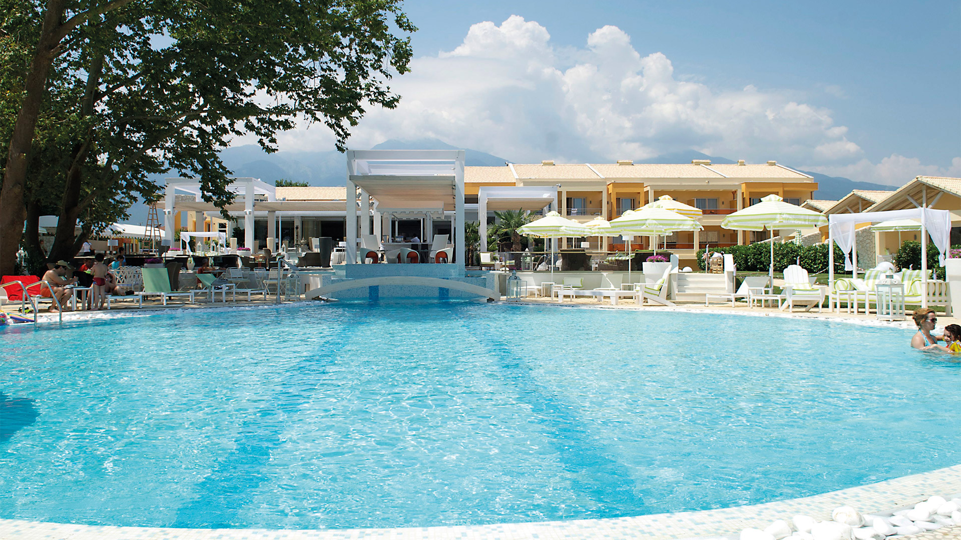 Hotel swimming pool